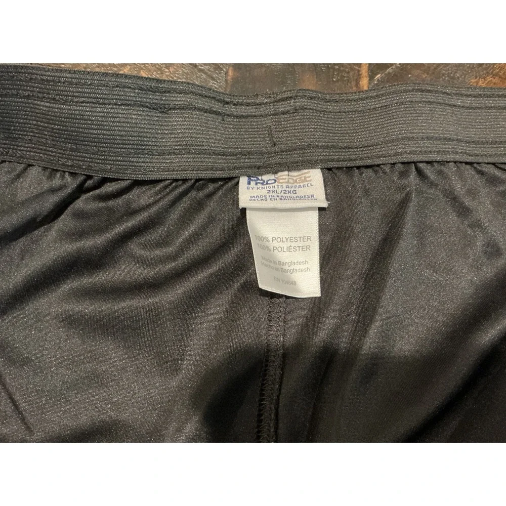 ProEdge Georgia Bulldogs Mens 2XL Athletic Shorts Black Red NCAA Gym Training